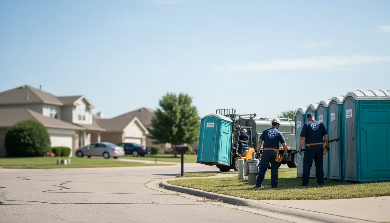 Porta Potty Rental in Farlington, KS near me